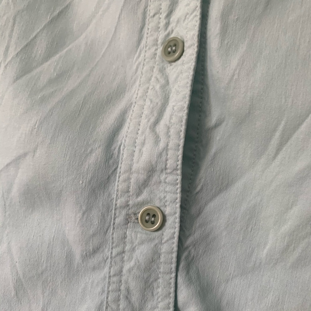 Mint Green Theory Button Down - image 5